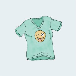 Camiseta solo para diseños
