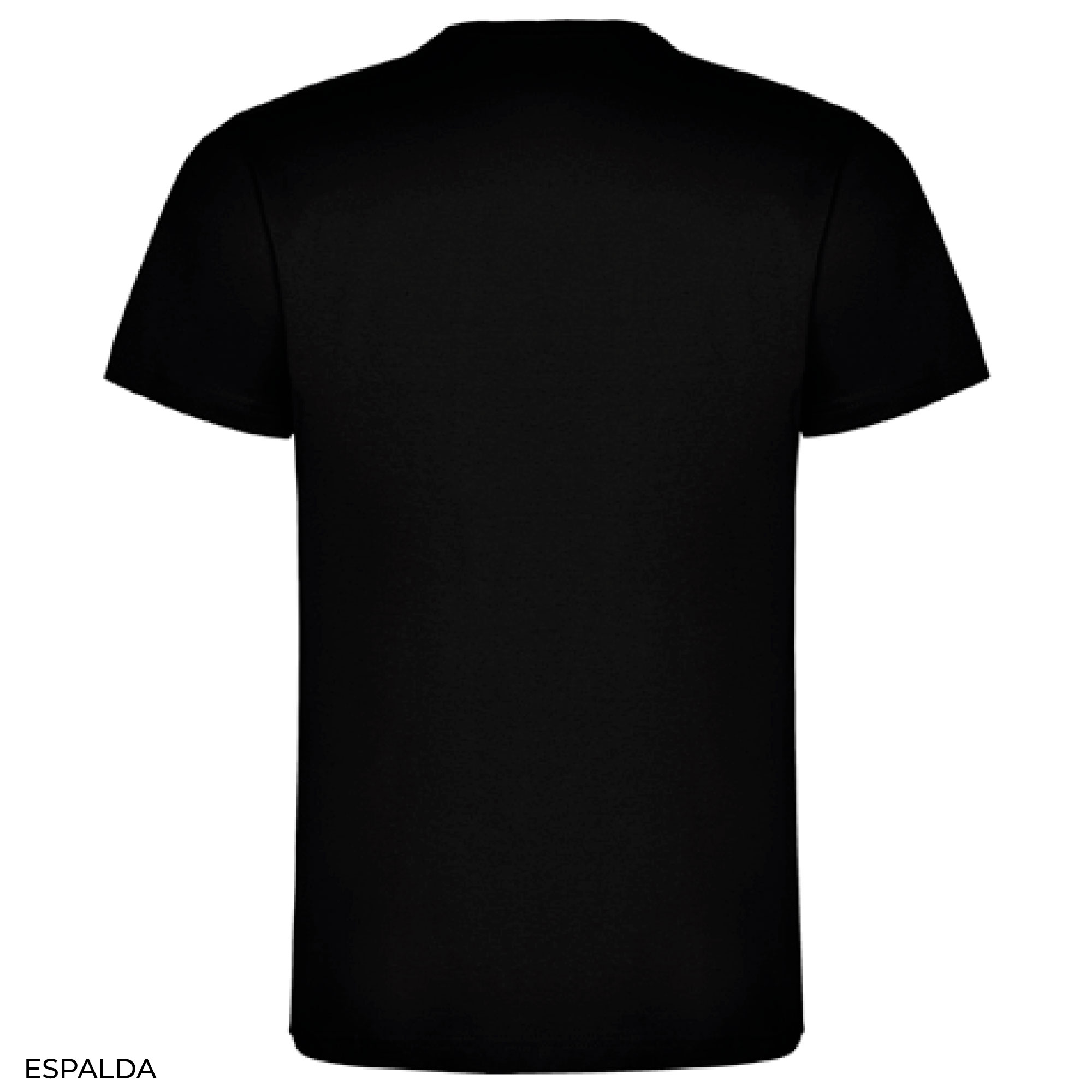 Camiseta espalda 3ª Quedada Nacional Solo Custom Sin Prisa. Espalda sin diseño